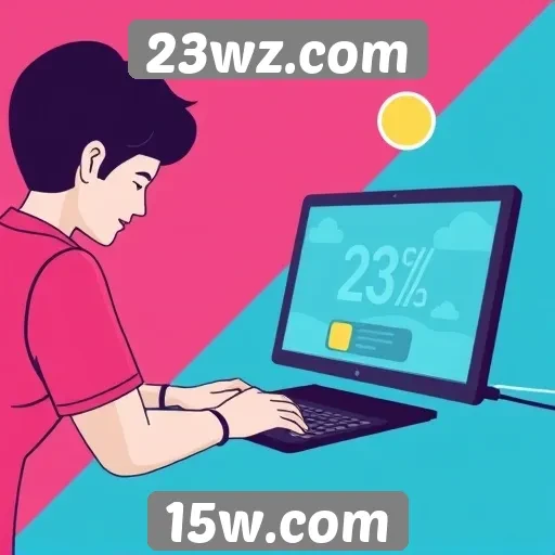 Exploração dos recursos interativos do 23wz.com