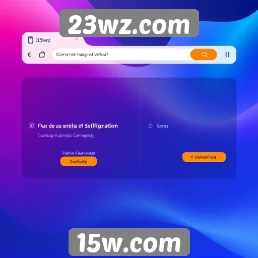 Avaliação da interface do usuário do 23wz.com